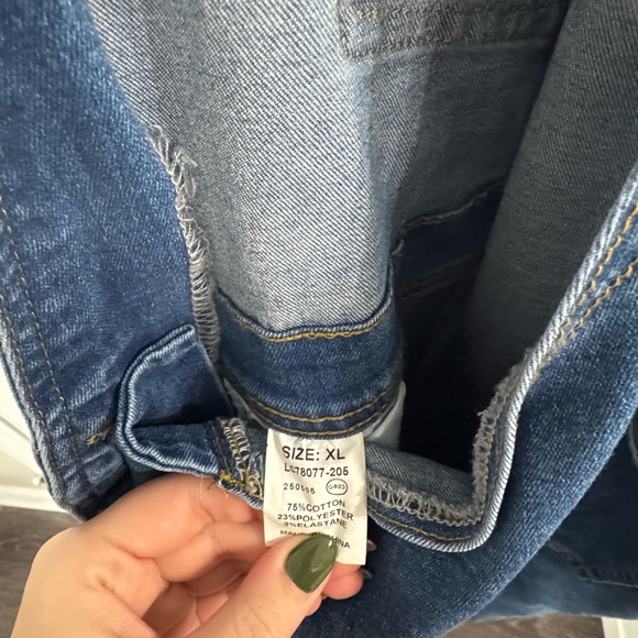 NWOT Denim Overalls - Picture 6 of 7